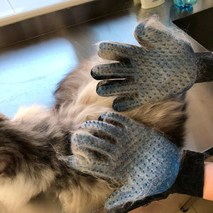 Pet Hair Removal Grooming Glove - Deshedding