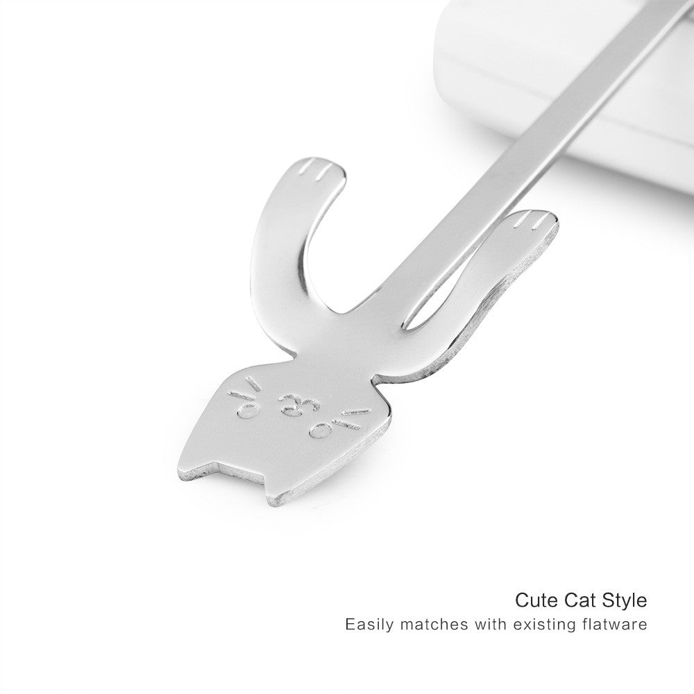 Stainless Steel Cute Cat Tea Spoon