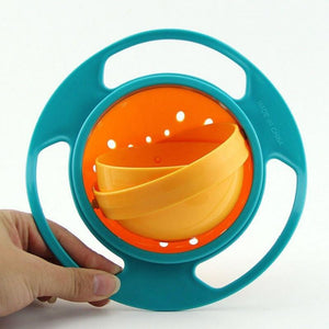 Baby Anti Spillage 360 Rotating Feeding Bowl