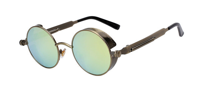 Round Steam Punk Stylish Sunglasses