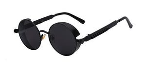 Round Steam Punk Stylish Sunglasses