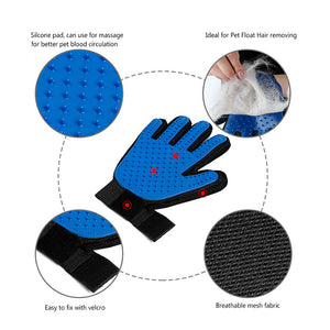 Pet Hair Removal Grooming Glove - Deshedding