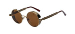 Round Steam Punk Stylish Sunglasses