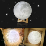 USB Moon Night Light Lamp