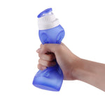 500ml  Foldable Silicone Water Bottle