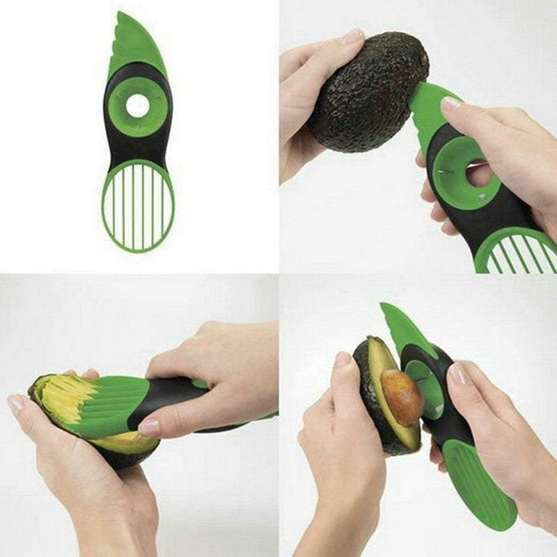 3 pcs/set Avocado Fresh Keeping Case