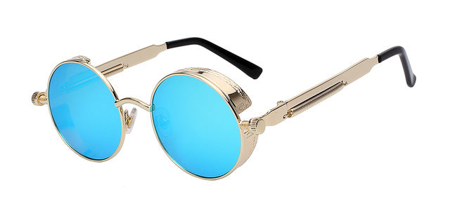 Round Steam Punk Stylish Sunglasses