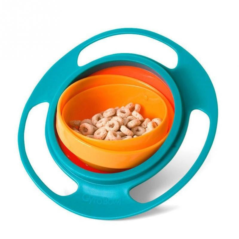 Baby Anti Spillage 360 Rotating Feeding Bowl