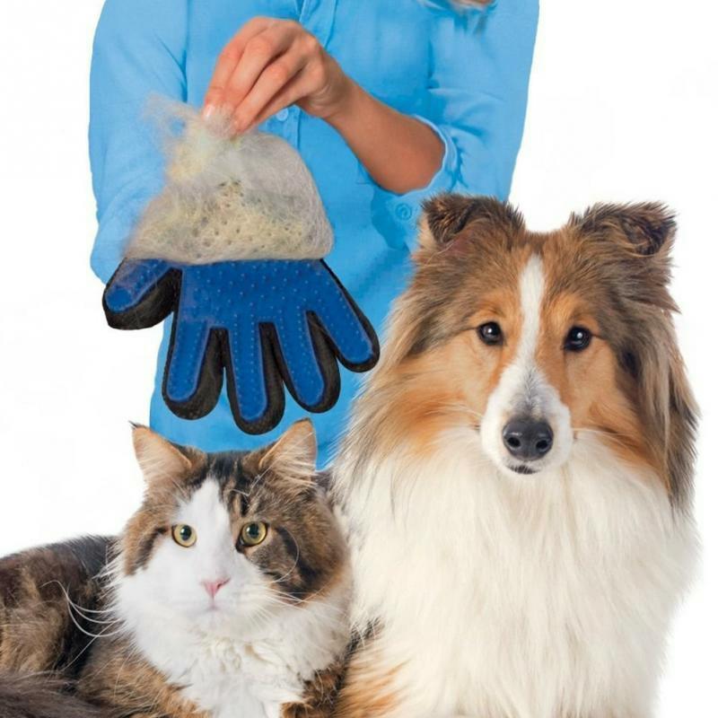 Pet Hair Removal Grooming Glove - Deshedding